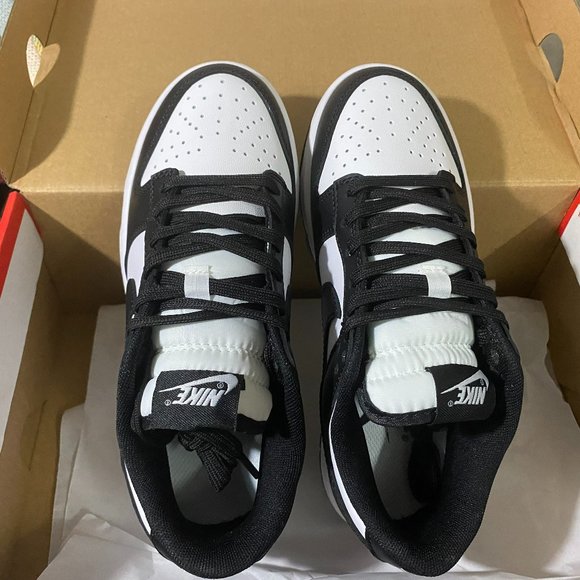 Nike Shoes - Women's Nike black and white panda dunk